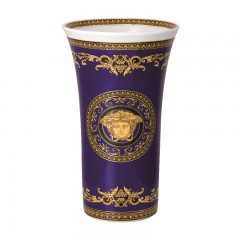 Rosenthal meets Versace Rosenthal Versace Medusa blue Vase 34 cm    Rosenthal Versace Синяя ваза Medusa 34 см