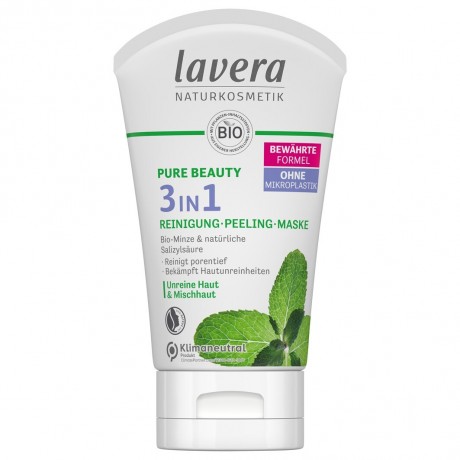 lavera 3in1 Reinigung Peeling Maske  Очищающая маска-пилинг 3в1