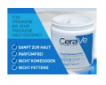CeraVe Moisturising Cream for Body and Face, Cream for Dry to Very Dry Skin, Увлажняющий крем CeraVe для тела и лица для сухой и очень сухой кожи, с гиалуроновой кислотой и 3 незаменимыми церамидами, подходит для людей, страдающих нейродермито