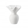 Rosenthal Rosenthal Miniaturvasen Vase Falda weiss matt 10 cm Миниатюрные вазы Rosenthal Ваза Falda белая матовая 10 см