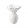 Rosenthal Rosenthal Miniaturvasen Vase Falda weiss matt 10 cm Миниатюрные вазы Rosenthal Ваза Falda белая матовая 10 см