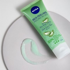 Nivea Reis Peeling Bio Aloe Vera  Рисовый скраб с органическим алоэ вера