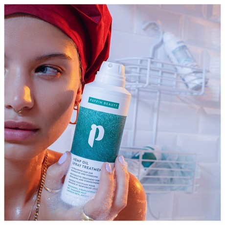 Puffin Beauty Hemp Oil Spray Treatment Лечение спреем конопляного масла