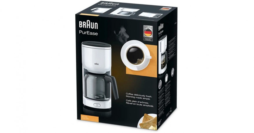 Braun Braun PurEase KF 3120 , Filtermaschine weiss weiss Braun PurEase KF 3120, фильтрующая машина белый