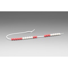 Wissner aktiv lernen 20er Rechenkette rot\/weiss Расчетная цепочка из 20 красных/белых