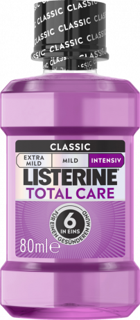 Listerine Mundspuelung Total Care Zahnschutz, 80 ml, Listerine ополаскиватель для полости рта Total Care Zahnschutz, комплексная защита зубов 6 в 1, дорожный формат, 80 мл