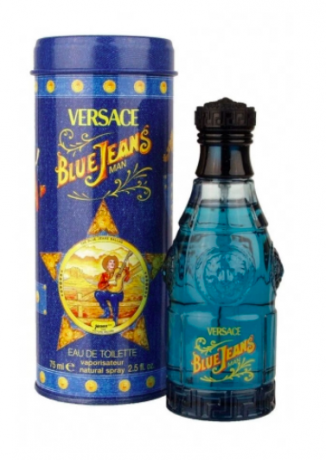 Versace Blue Jeans Eau de Toilette Spray, Версачи Туалетная вода спрей Ред Джинс, 75 мл