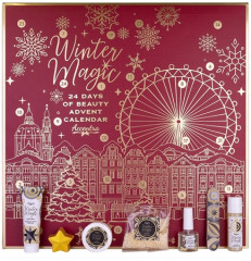 Accentra Winter Magic Adventskalender 2026, Accentra Winter Magic косметический адвент-календарь 2026 с уходом для ванны, тела, рук и ногтей, 24 подарка