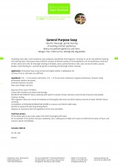 Kraueterhaus Sanct Bernhardt General Purpose Soap, 1 литр