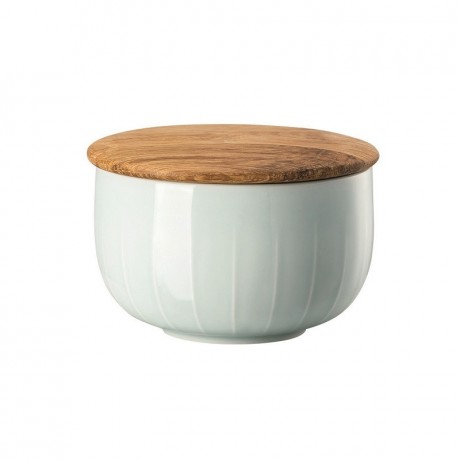 Arzberg Arzberg Joyn Mint Green / Eiche Zuckerdose mit Holzdeckel aus Eiche 0,28 L Arzberg Joyn Mint Green/дубовая сахарница с деревянной крышкой из дуба 0,28 л
