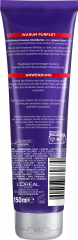 L'Oreal Paris Elvital Color Glanz Purple Kur, 150 ml, Фиолетовый смываемый уход против желтизны для осветлённых, мелированных и седых волос, выдержка 5 минут, 150 мл