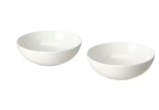 Ikea FROJDEFULL Tiefer Teller, weiss 16 cm, Икеа Фрождефулл Тарелка глубокая, белая 16 см,  2 штуки