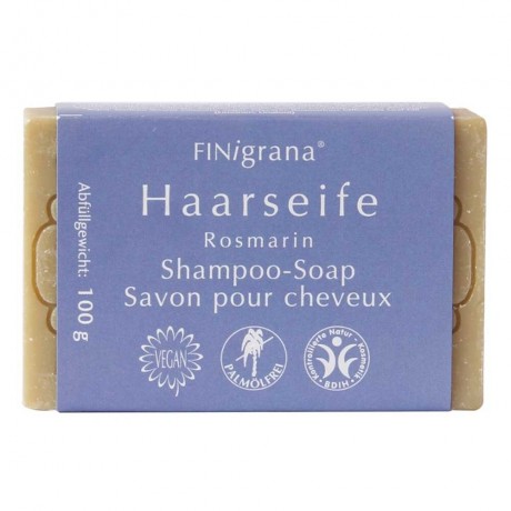 Finigrana Aleppo Haarseife Rosmarinol 100g  Мыло для волос Aleppo Масло розмарина 100г