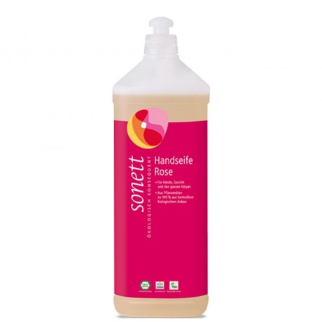 Sonett Handseife Rose Nachfullflasche 1000ml Мыло для рук Роза сменный флакон 1000мл