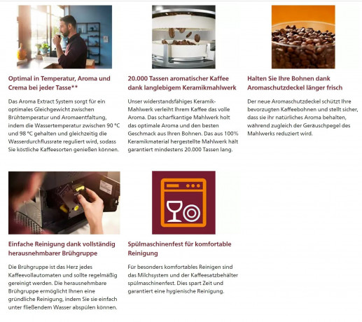 Philips Philips Kaffeevollautomat Series 3200 Kaffeevollautomat Klassischer Milchaufschaumer Display, Kaffeeautomat Cafemaschine Kaffeemaschine mi Mahlwerk Vollautomat Cafe schwarz Полностью автоматическая кофемашина Philips Series 3200, полностью автомат