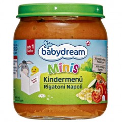 babydream Minis Bio Kindermenu Rigatoni Napoli 250 г