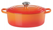 Le Creuset LE CREUSET Gourmet Br\u00e4ter Oval SIGNATURE rot LE CREUSET Gourmet Br>4ter Oval SIGNATURE