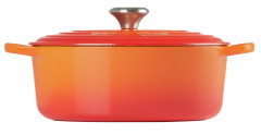Le Creuset LE CREUSET Gourmet Br\u00e4ter Oval SIGNATURE rot LE CREUSET Gourmet Br&amp;gt;4ter Oval SIGNATURE