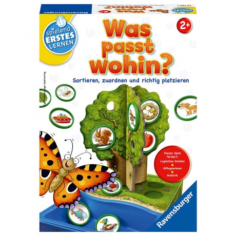 Ravensburger Was passt wohin? Что куда?