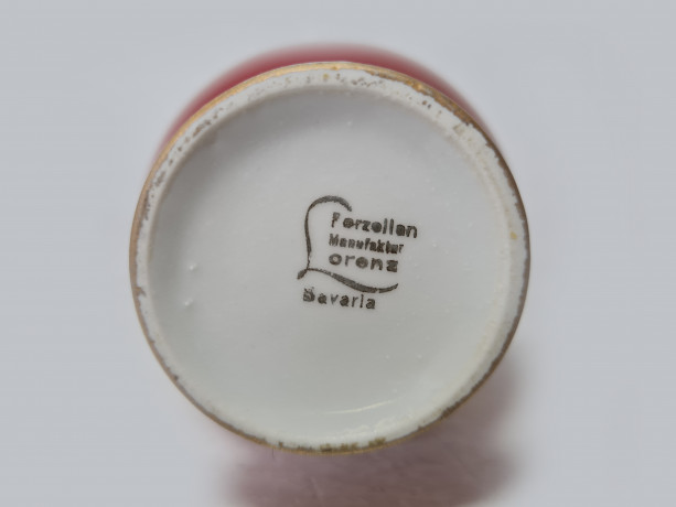 Lorenz Bavaria Ваза "Киллесберг" с обильной позолотой, 13 x 6см, Германия, 1960-70гг.