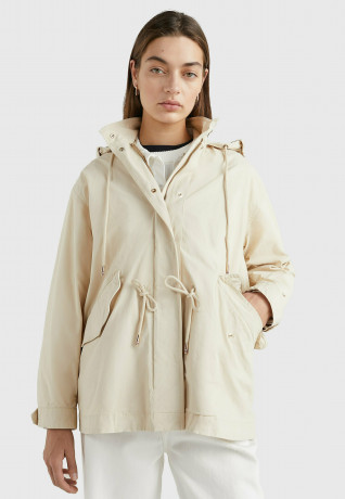 Tommy Hilfiger HOODED  Parka light sandalwood С КАПЮШОНОМ Парка светлое сандаловое дерево