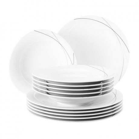 Seltmann Weiden Seltmann Weiden Trio Highline Tafelservice 12-tlg. Seltmann Weiden Trio Highline Сервиз столовый 12 предм.