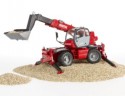 Bruder BRUDER 2129 Manitou Teleskopstabler MRT  2150 m. Zubehor Телескопический погрузчик BRUDER 2129 Manitou MRT 2150 с аксессуарами