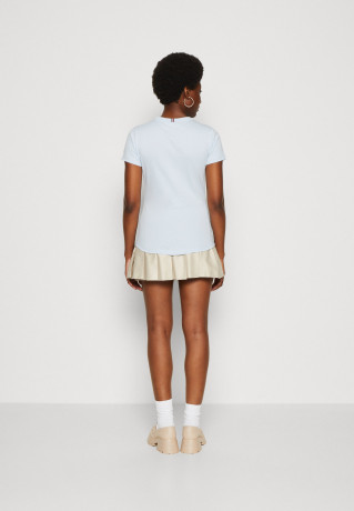 Tommy Hilfiger SLIM Print T-shirt breezy blue SLIM Футболка с принтом свежий синий