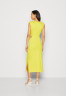 Tommy Hilfiger CUTOUT MIDI DRESS Jersey dress vivid yellow ПЛАТЬЕ МИДИ С ВЫРЕЗАМИ Платье из джерси ярко-желтый