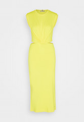 Tommy Hilfiger CUTOUT MIDI DRESS Jersey dress vivid yellow ПЛАТЬЕ МИДИ С ВЫРЕЗАМИ Платье из джерси ярко-желтый