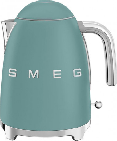 Smeg Smeg Wasserkocher Wasserkocher 1,7l Edelstahl 2400 Watt SMEG Emerald Green matt, 2400,00 W  Чайник Smeg чайник 1,7л нержавеющая сталь 2400 Вт SMEG Emerald Green матовый, 2400,00 Вт