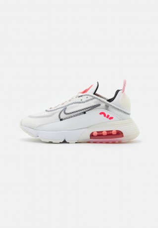 Nike Sportswear AIR MAX 2090 Sneaker low summit white/black/siren red/white AIR MAX 2090 Низкие кроссовки женские вершина белый/черный/красная сирена/белый