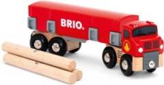 BRIO Holztransporter mit Magnetladung Транспортер древесины с магнитной нагрузкой