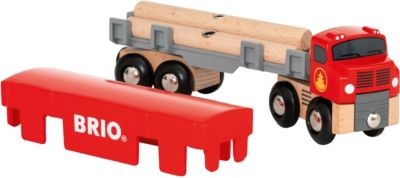 BRIO Holztransporter mit Magnetladung Транспортер древесины с магнитной нагрузкой