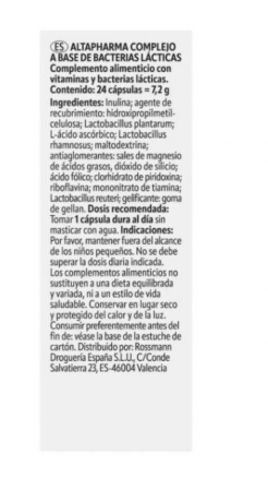 Altapharma Magen Darm 24 kapseln, Пробиотик: комплекс для здоровья микрофлоры кишечника, 24 капсулы