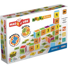Geomag MagiCube Zahlen lernen 16 Wurfel + 45 Clips MagiCube учить цифры 16 кубиков + 45 зажимов