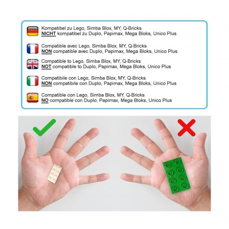 Katara 120 Bausteine mit 4x2 Steine 120 строительных блоков с кирпичами 4x2