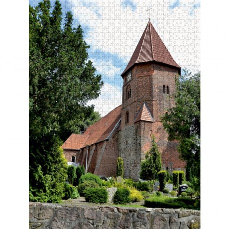 CALVENDO Puzzle CALVENDO Puzzle St.-Laurentius-Kirche Пазл CALVENDO Пазл Церковь Святого Лаврентия