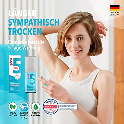 syNeo 5 Дезодорант антиперспирант спрей с защитой от пота до 5 дней 30 мл, 2 штуки