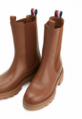 Tommy Hilfiger MONOCHROMATIC Ankle boots winter cognac МОНОХРОМАТИЧЕСКИЙ Ботильоны зимний коньяк