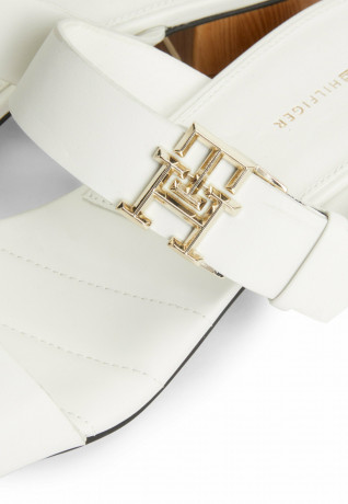 Tommy Hilfiger MONOGRAM  Mules ecru МОНОГРАММА Мюли экрю