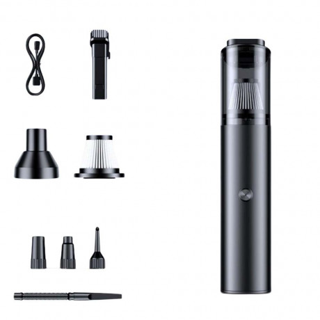 MOUTEN MOUTEN Akku-Handstaubsauger Kabelloser, wiederaufladbarer tragbarer Handstaubsauger mit 5500 PA, Geeignet fur Autos, Wohnungen und Buros, Rundum-Reinigung: Komplettes Zubehor, keine toten Winkel, fur Zuhause und Auto. Schwarz Беспроводной ручной пы