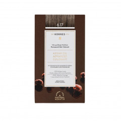 KORRES ARGAN OIL Hochentwickelte Haarcoloration Dark Blonde Beige / Dunkelblond Beige 6.17 145 ml ARGAN OIL Усовершенствованная краска для волос Темно-русый Бежевый 6.17