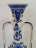 Ваза винтажная Delft Dc. 1795 в форме амфоры, фарфор, 22,5 x 10 см, Нидерланды, 1960-70гг.