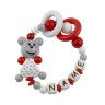 elefantasie Greifling Kleine Maus personalisiert mit Namen Игрушка-клатч Мышонок именной с именем