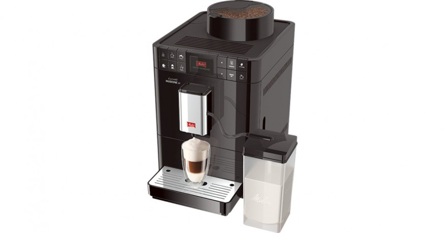 Melitta Melitta Caffeo Passione F53/1-102, Vollautomat schwarz  schwarz Melitta Caffeo Passione F53/1-102, полностью автоматический, черный