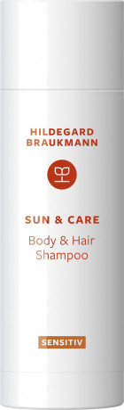 Hildegard Braukmann SUN & CARE SENSITIV Body & Hair Shampoo, 200 ml, Hildegard Braukmann шампунь-гель для волос и тела для женщин и мужчин, 200 мл