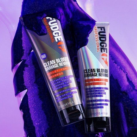 Fudge Clean Blonde Damage Rewind Conditioner Кондиционер Clean Blonde Damage Rewind