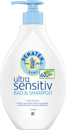 Penaten Badezusatz Bad & Shampoo ultra sensitiv, 400 ml