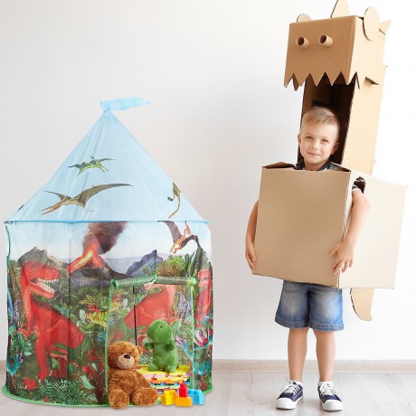 relaxdays Spielzelt Dinosaurier Палатка для игр с динозаврами